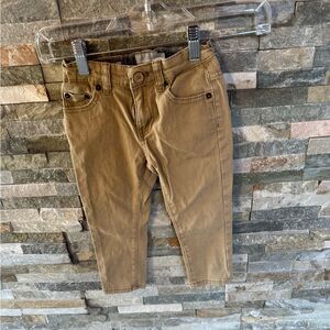 Lucky Brand Tan and Blue Kids Pants